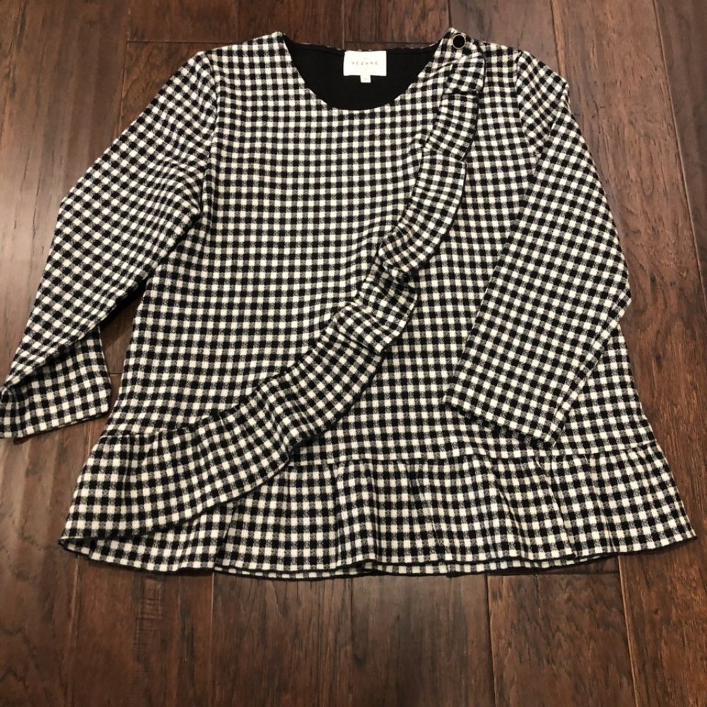 Sezane blouse sweater